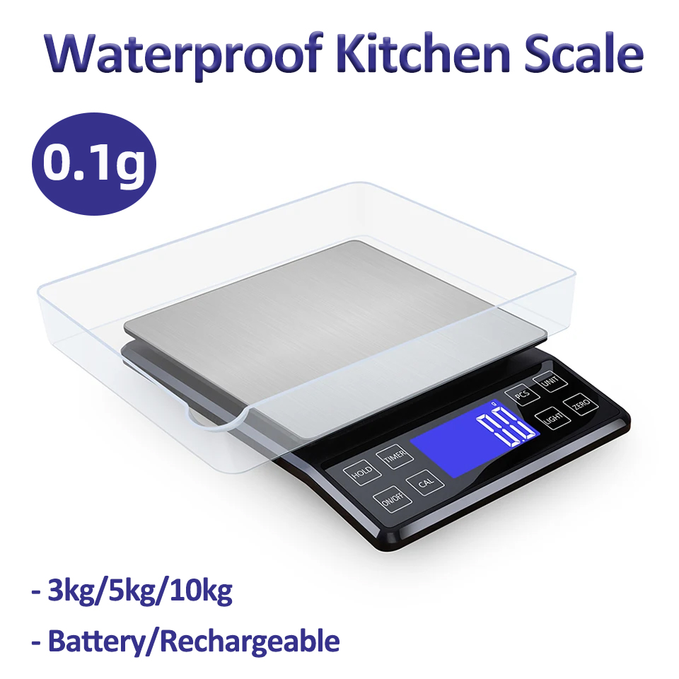 Kitchen Electronics Gadgets - Balança de cozinha digital, alta precisão,