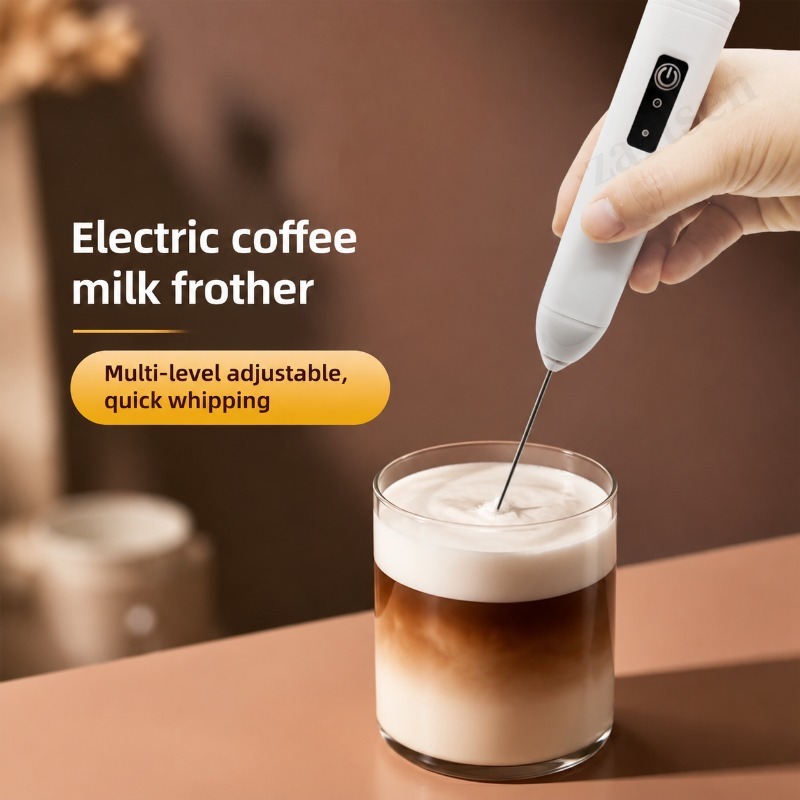 Kitchen Electronics Gadgets - Batedor Elétrico Portátil para Café e
