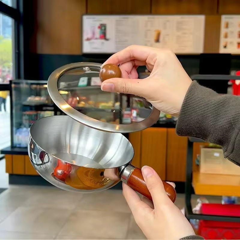 Panela de Aço Inoxidável com C - Kitchen Electronics Gadgets avaliação e preço