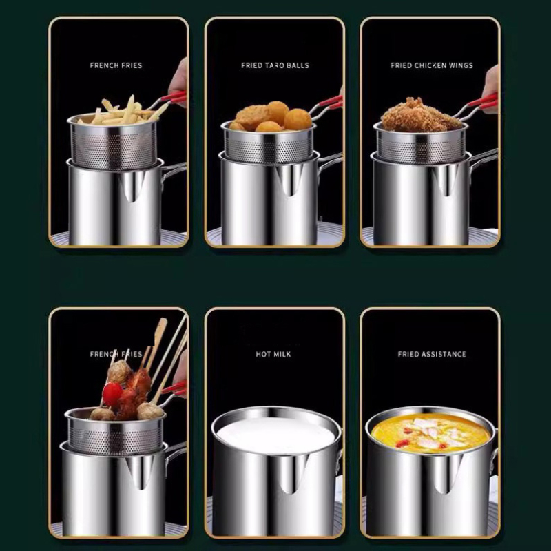 Fritadeira de aço inoxidável 3 - Kitchen Electronics Gadgets avaliação e preço