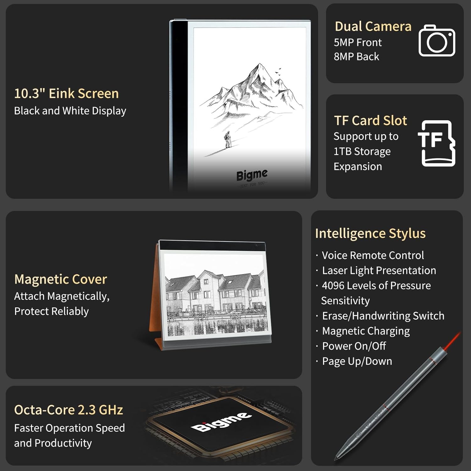 Tablet E-Ink de 10,3'' 4G 64GB - E-Ink Tablet Reader avaliação e preço