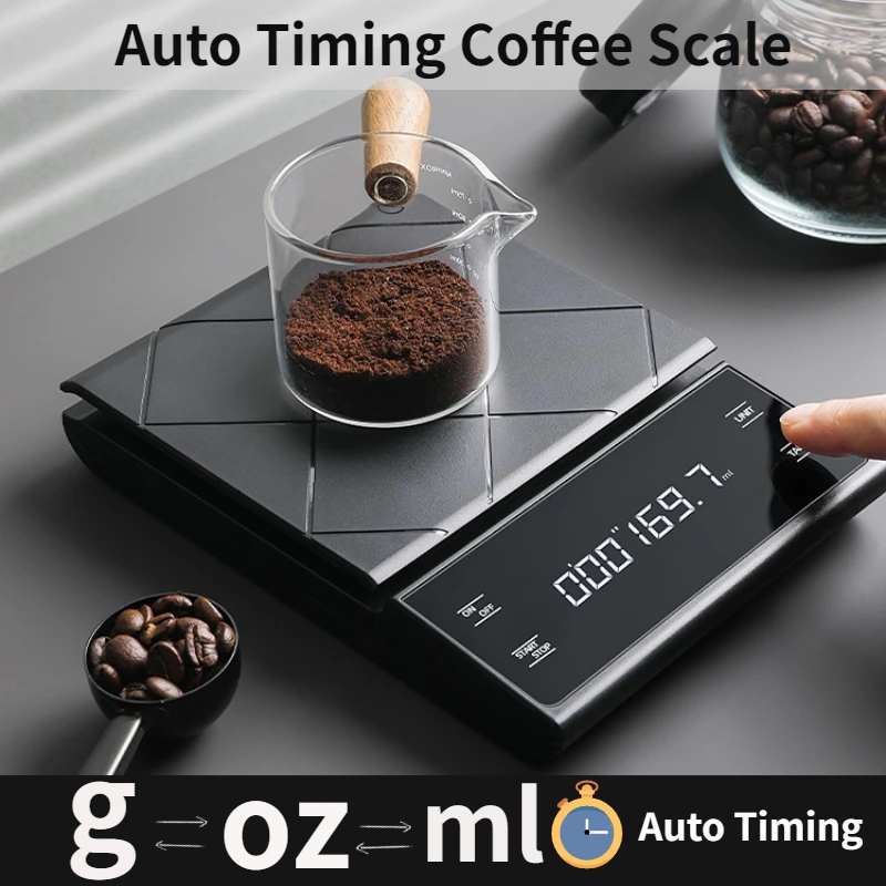 Balança de café de cozinha com - Kitchen Electronics Gadgets avaliação e preço