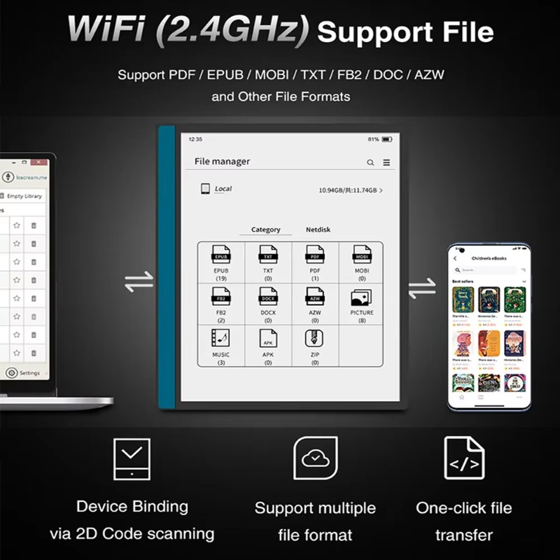 Tablet E-Ink de 10.3 Polegadas - E-Ink Tablet Reader avaliação e preço