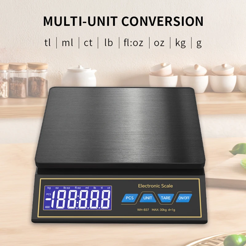 Balança digital lcd de cozinha - Kitchen Electronics Gadgets avaliação e preço